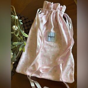 Princess Polly Drawstring Bag Floral Pink Feminine Coquette Dainty Roses